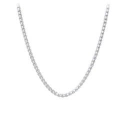 18" Rounded Box Chain Necklace