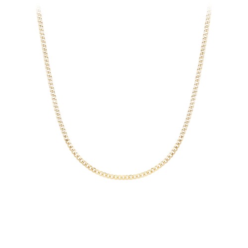 14" Open Curb Chain Necklace