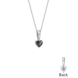 Engravable Generations Stacking Hearts Pendant - 1