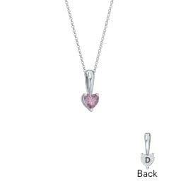 Engravable Generations Stacking Hearts Pendant - 1