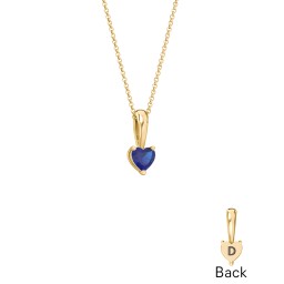 Engravable Generations Stacking Hearts Pendant - 1