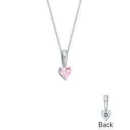 Engravable Generations Stacking Hearts Pendant - 1