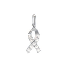 Pavé Awareness Ribbon Charm