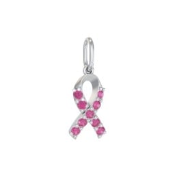 Pavé Awareness Ribbon Charm