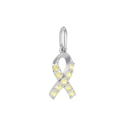 Pavé Awareness Ribbon Charm