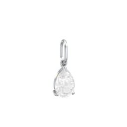 Pear Gemstone Charm
