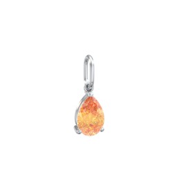 Pear Gemstone Charm