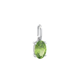 Oval Gemstone Charm