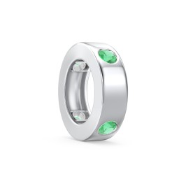 Multi-Gemstone Stacking Ring Charm