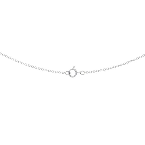 Gold Diamond Cut Cable Chain Necklace - 18"
