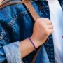Personalized Cross Charm Silicone Bracelet Set - Single Style