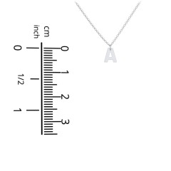 Kids Initial Necklace with 4 Letters