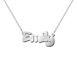 Kids Personalized Bubble Name Necklace