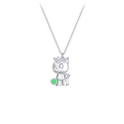 Baby Unicorn Birthstone Critter Necklace