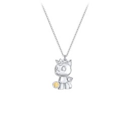 Baby Unicorn Birthstone Critter Necklace