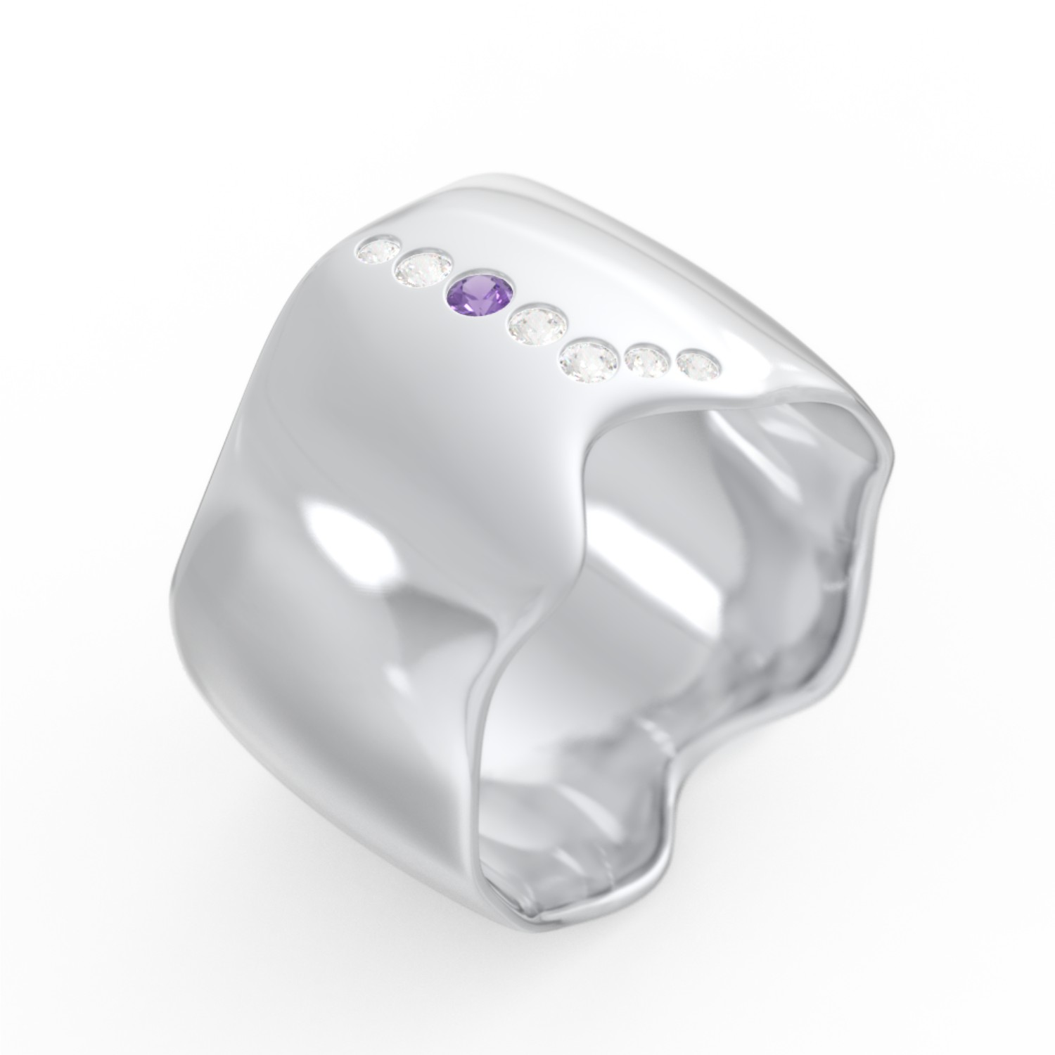 Molten Statement Ring