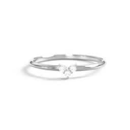 Dainty Stackable Cluster Accent Ring