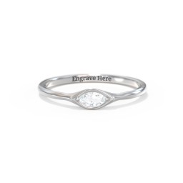 East-West Marquise Ring