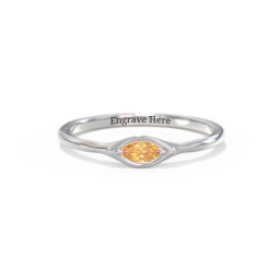 East-West Marquise Ring