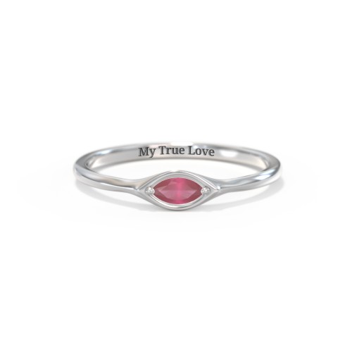 East-West Marquise Ring