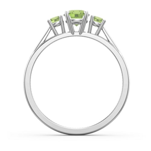 Three Stone Eternity Ring