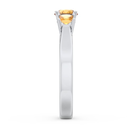 Three Stone Eternity with Princess Accents Ring