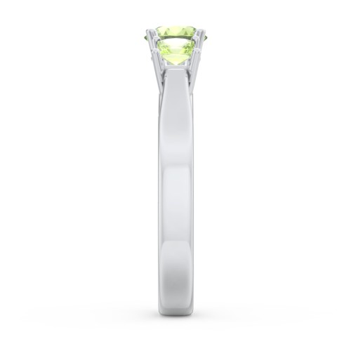 Three Stone Eternity with Princess Accents Ring