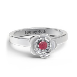 Flourish Rose Ring