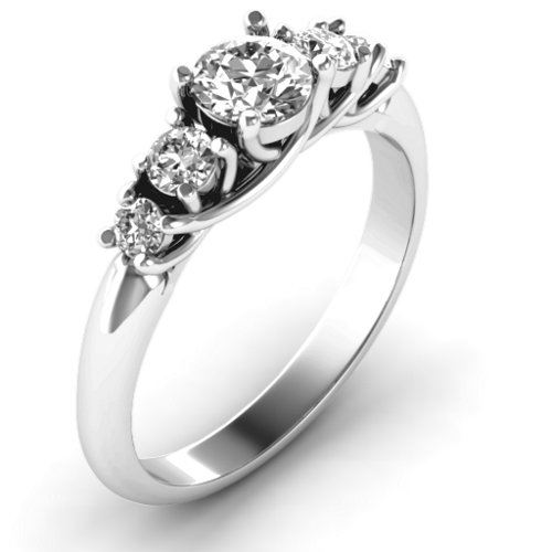 5-Stone Graduated Ring