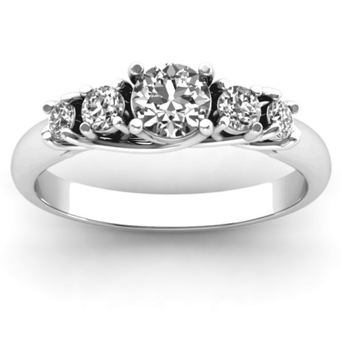 5-Stone Graduated Ring