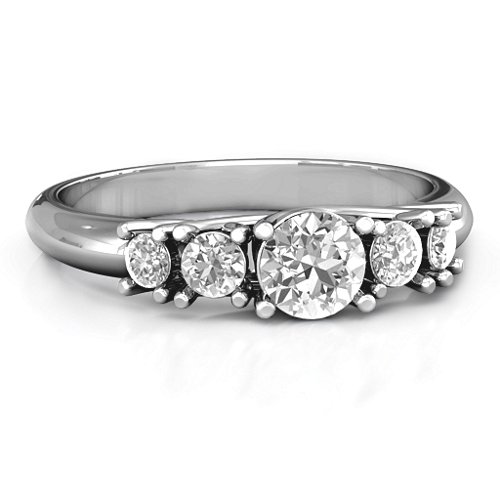5-Stone Graduated Ring