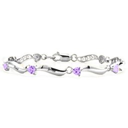 Engraved Bracelet with 1-8 Stones