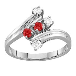 2-7 Winged Accents Ring