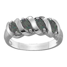 2-6 Marquise Spiral Ring