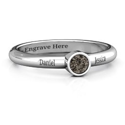 Bezel Set Solitaire Ring