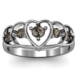 Heart Collage Ring