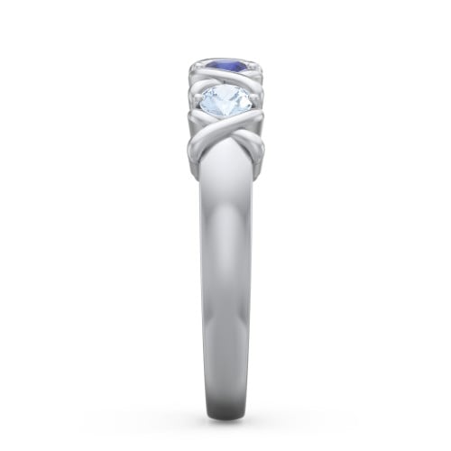 Hugs & Kisses XOXO Ring with 2-5 Stones