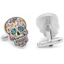 Day of the Dead Skull Cufflinks