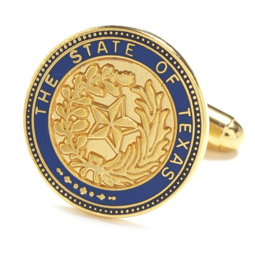State of Texas Seal Cufflinks