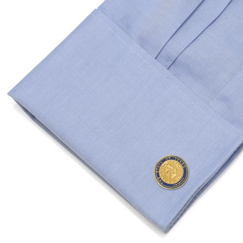 State of Texas Seal Cufflinks