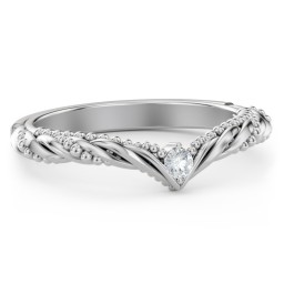 The Rita Diamond Wedding Band