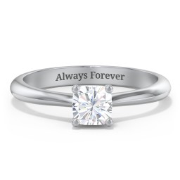 Classic Solitaire Engagement Ring