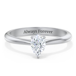 Classic Solitaire Engagement Ring