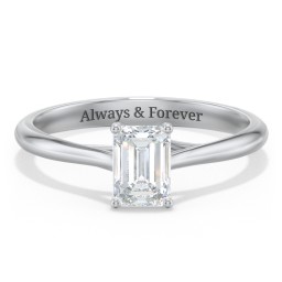 Classic Solitaire Engagement Ring