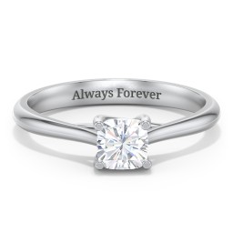 Classic Solitaire Engagement Ring
