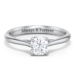 Classic Solitaire Engagement Ring