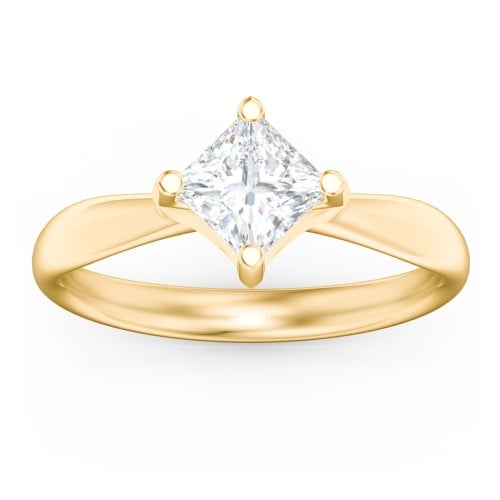 Classic Diamond Solitaire with 4 Prong Setting