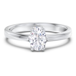 Classic 6-Prong Solitaire Diamond Engagement Ring