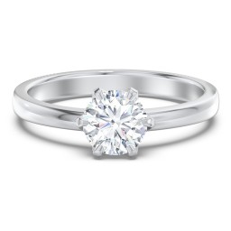 Classic 6-Prong Solitaire Diamond Engagement Ring