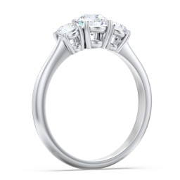 Classic 3-Stone Diamond Engagement Ring